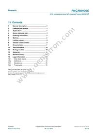 PMCXB900UEZ Datasheet Page 20