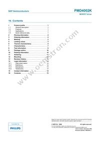 PMD4002K Datasheet Page 15