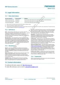 PMD9002D Datasheet Page 15
