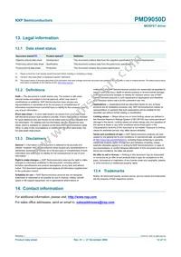 PMD9050D Datasheet Page 13