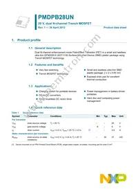 PMDPB28UN Datasheet Page 2