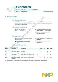PMDPB70EN Datasheet Page 2