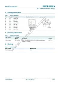 PMDPB70EN Datasheet Page 3