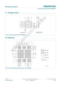 PMDPB70XP Datasheet Page 11