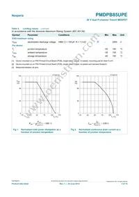 PMDPB85UPE Datasheet Page 3