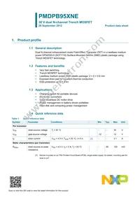 PMDPB95XNE Datasheet Page 2