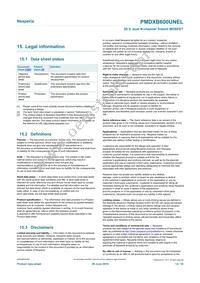 PMDXB600UNELZ Datasheet Page 14