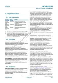 PMDXB950UPEZ Datasheet Page 13