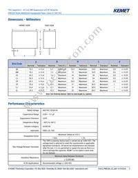 PME264NB5100MR30 Datasheet Page 3