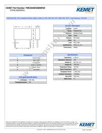 PME264NE5680MR30 Datasheet Cover