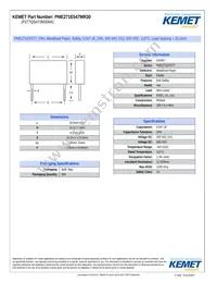 PME271E547MR30 Datasheet Cover