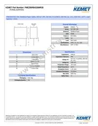 PME295RB4330MR30 Datasheet Cover