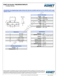 PME295RB4470MR19T0 Datasheet Cover