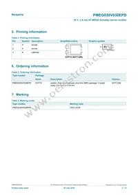 PMEG030V030EPDZ Datasheet Page 2