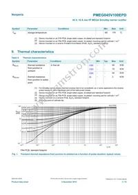 PMEG045V100EPDZ Datasheet Page 3