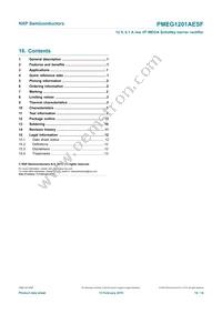 PMEG1201AESFYL Datasheet Page 14