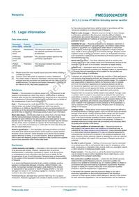 PMEG2002AESFBYL Datasheet Page 11