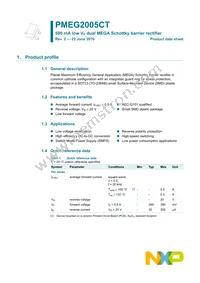 PMEG2005CT Datasheet Page 2