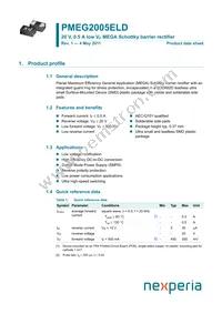 PMEG2005ELD Datasheet Cover