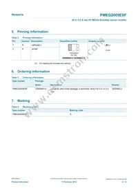 PMEG2005ESFYL Datasheet Page 2