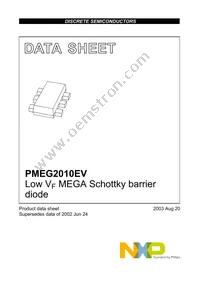 PMEG2010EV Datasheet Page 2