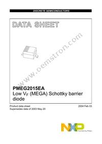 PMEG2015EA Datasheet Page 2