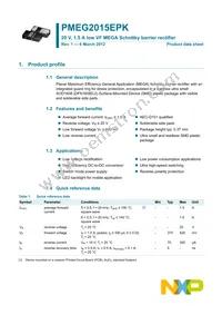 PMEG2015EPK Datasheet Page 2