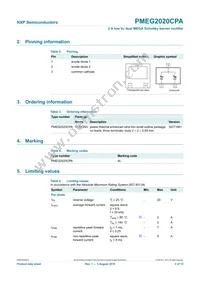 PMEG2020CPA Datasheet Page 3