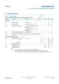 PMEG2020CPASX Datasheet Page 3