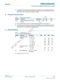PMEG3002AEL Datasheet Page 3