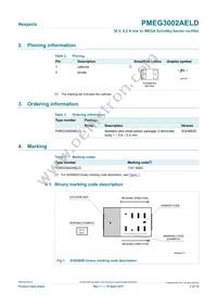 PMEG3002AELD Datasheet Page 2