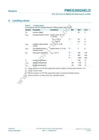 PMEG3002AELD Datasheet Page 3