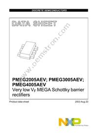 PMEG3005AEV Datasheet Page 2