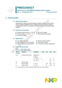 PMEG3005CT Datasheet Page 2