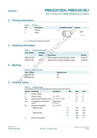 PMEG3015EJ Datasheet Page 2