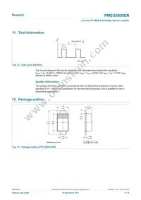 PMEG3020ER Datasheet Page 9