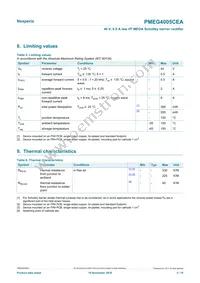 PMEG4005CEAX Datasheet Page 3