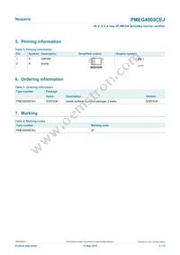 PMEG4005CEJX Datasheet Page 2