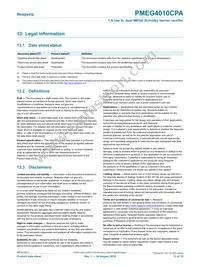 PMEG4010CPA Datasheet Page 13