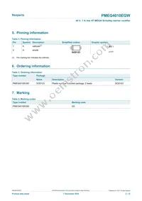 PMEG4010EGWJ Datasheet Page 2