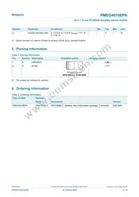 PMEG4010EPK Datasheet Page 2