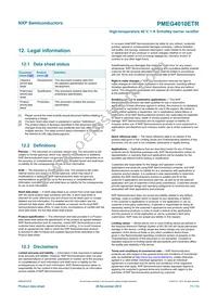 PMEG4010ETR Datasheet Page 12