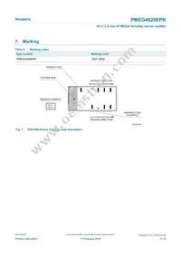 PMEG4020EPK Datasheet Page 3