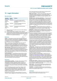 PMEG4020ETP Datasheet Page 12