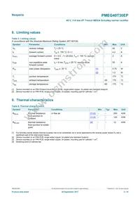 PMEG40T30EPX Datasheet Page 3