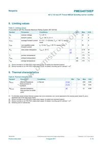 PMEG40T50EPX Datasheet Page 3