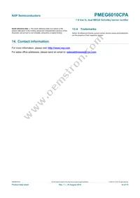 PMEG6010CPA Datasheet Page 15