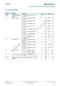 PMEG6030ELPX Datasheet Page 5