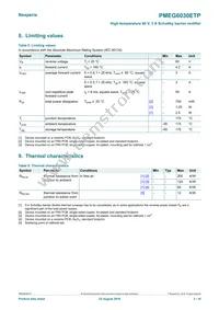 PMEG6030ETPX Datasheet Page 3