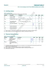 PMEG60T20ELPX Datasheet Page 3